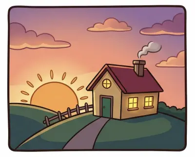 In the evening