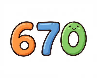 Six hundred seventy